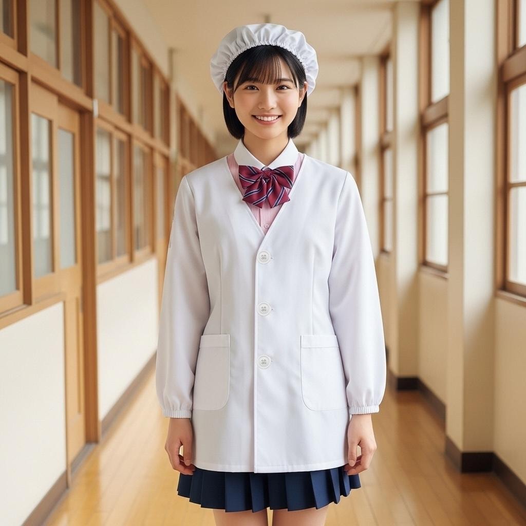 給食当番（養殖原画）