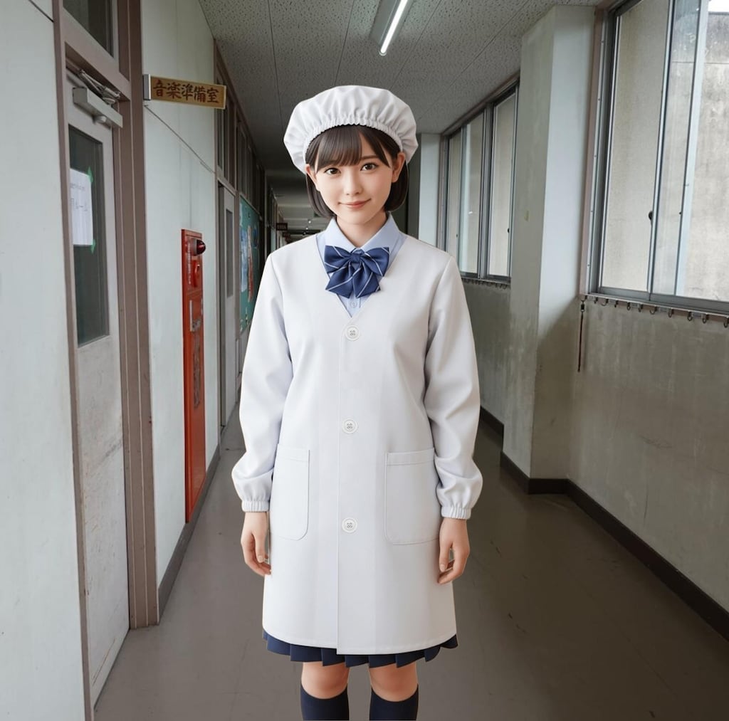 給食当番（養殖原画）