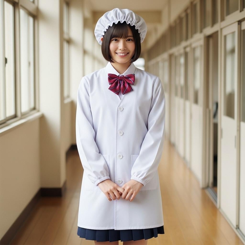 給食当番（養殖原画）