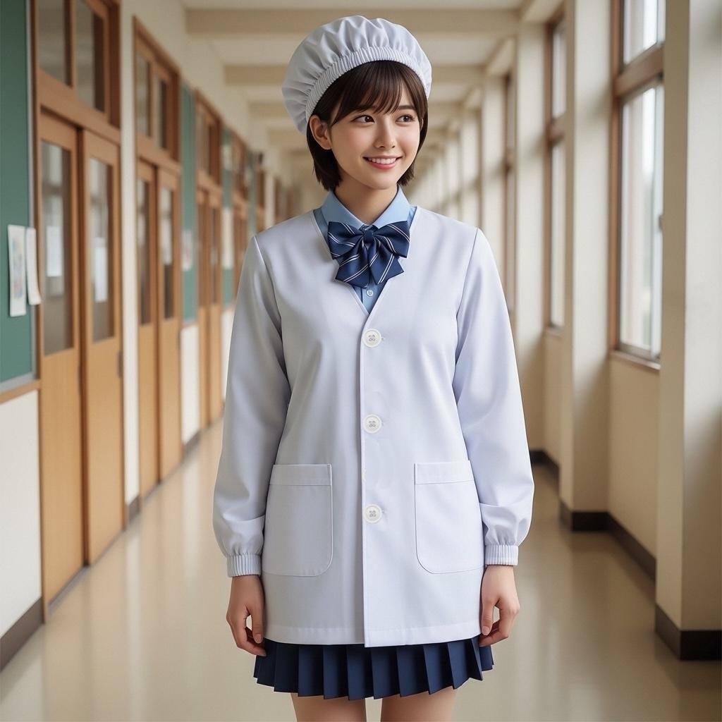 給食当番（養殖原画）