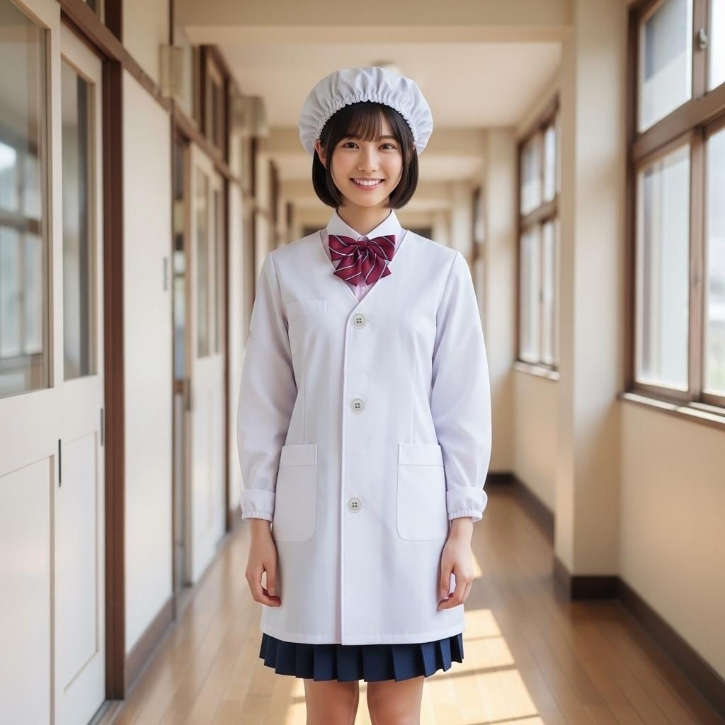 給食当番（養殖原画）