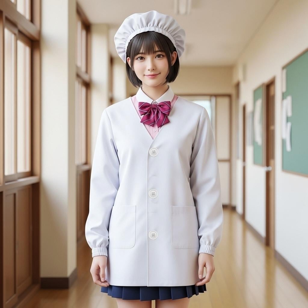 給食当番（養殖原画）