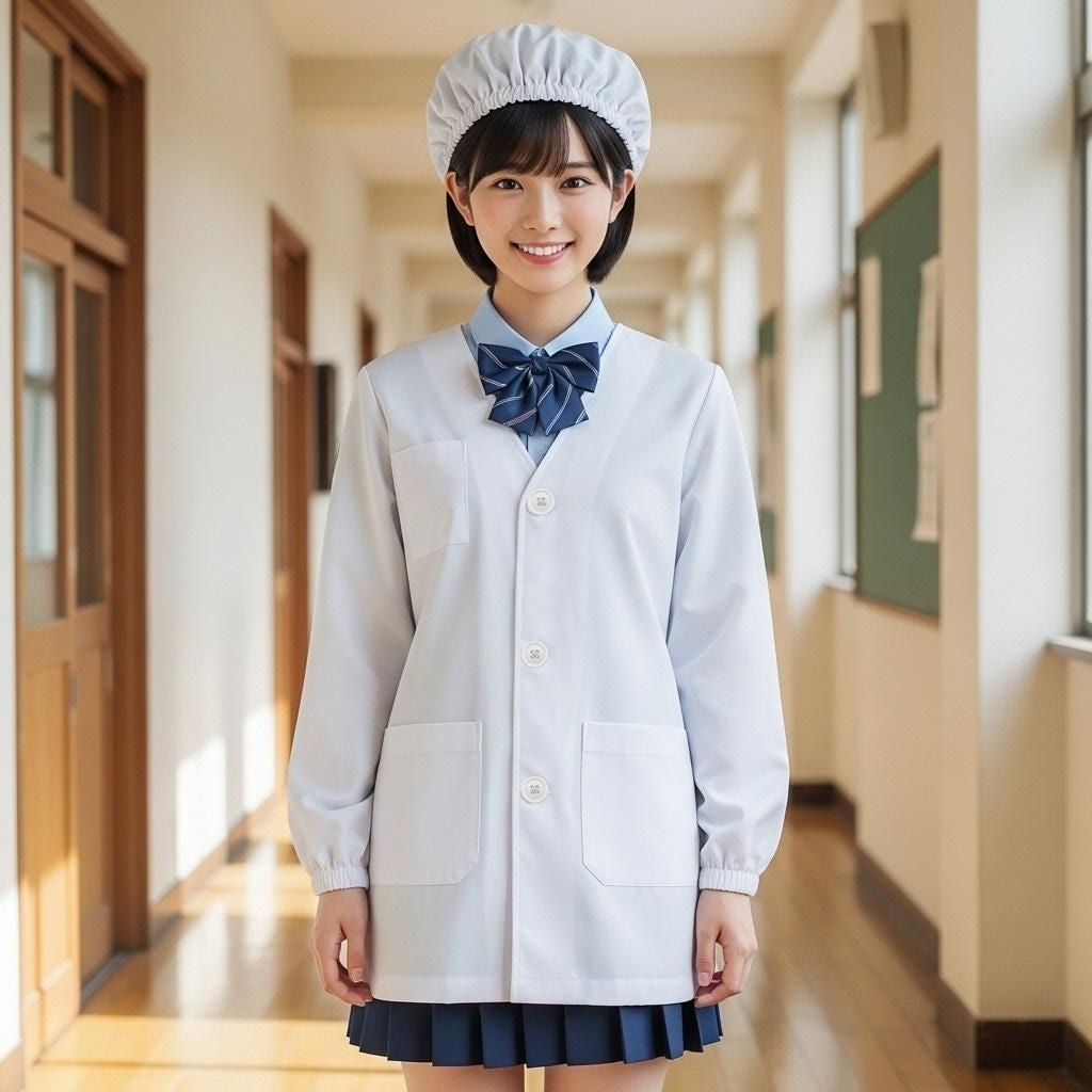 給食当番（養殖原画）