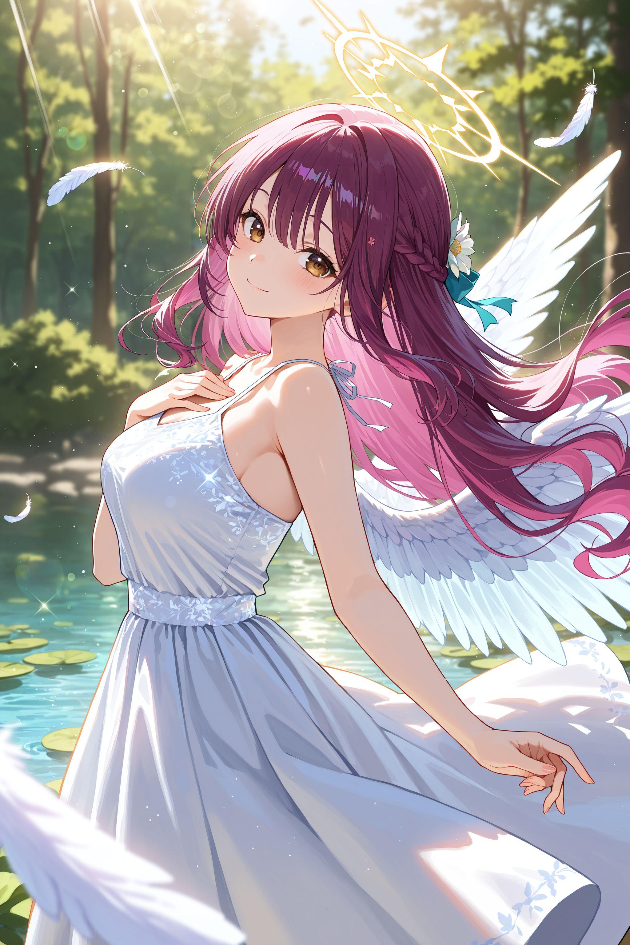 天使さん頑張ります | の人気AIイラスト・グラビア