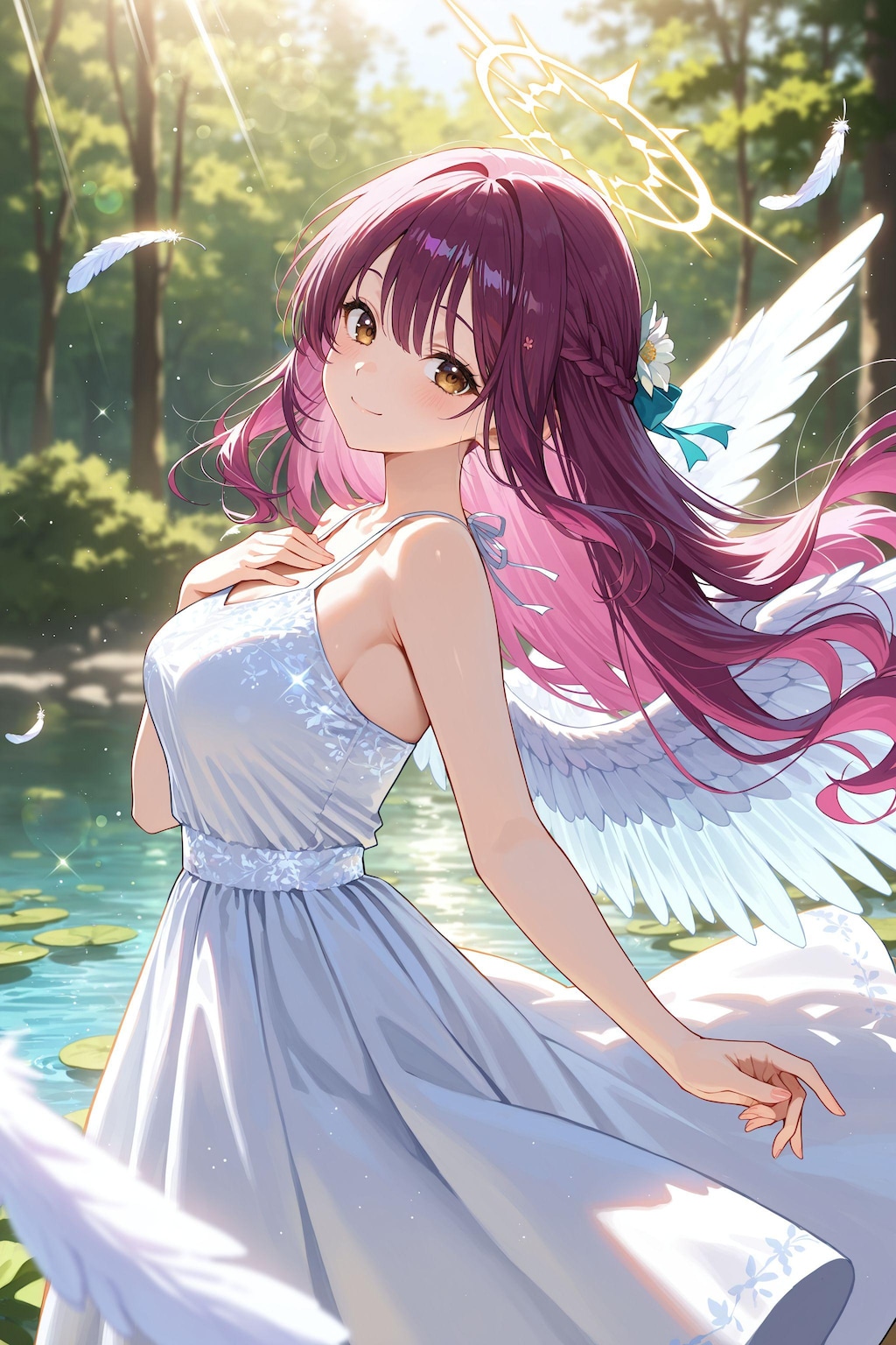 天使さん頑張ります