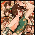 コミック風カンフー少女 3枚目