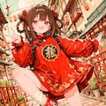 コミック風カンフー少女 12枚目