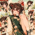 コミック風カンフー少女 10枚目