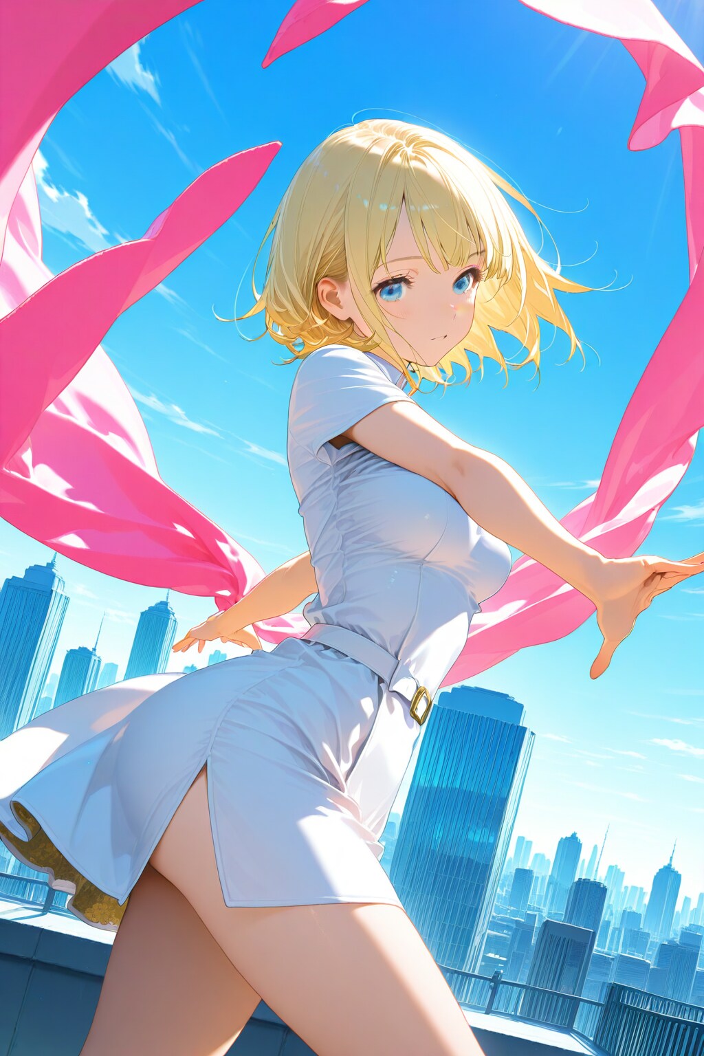 金髪さんのダンス1