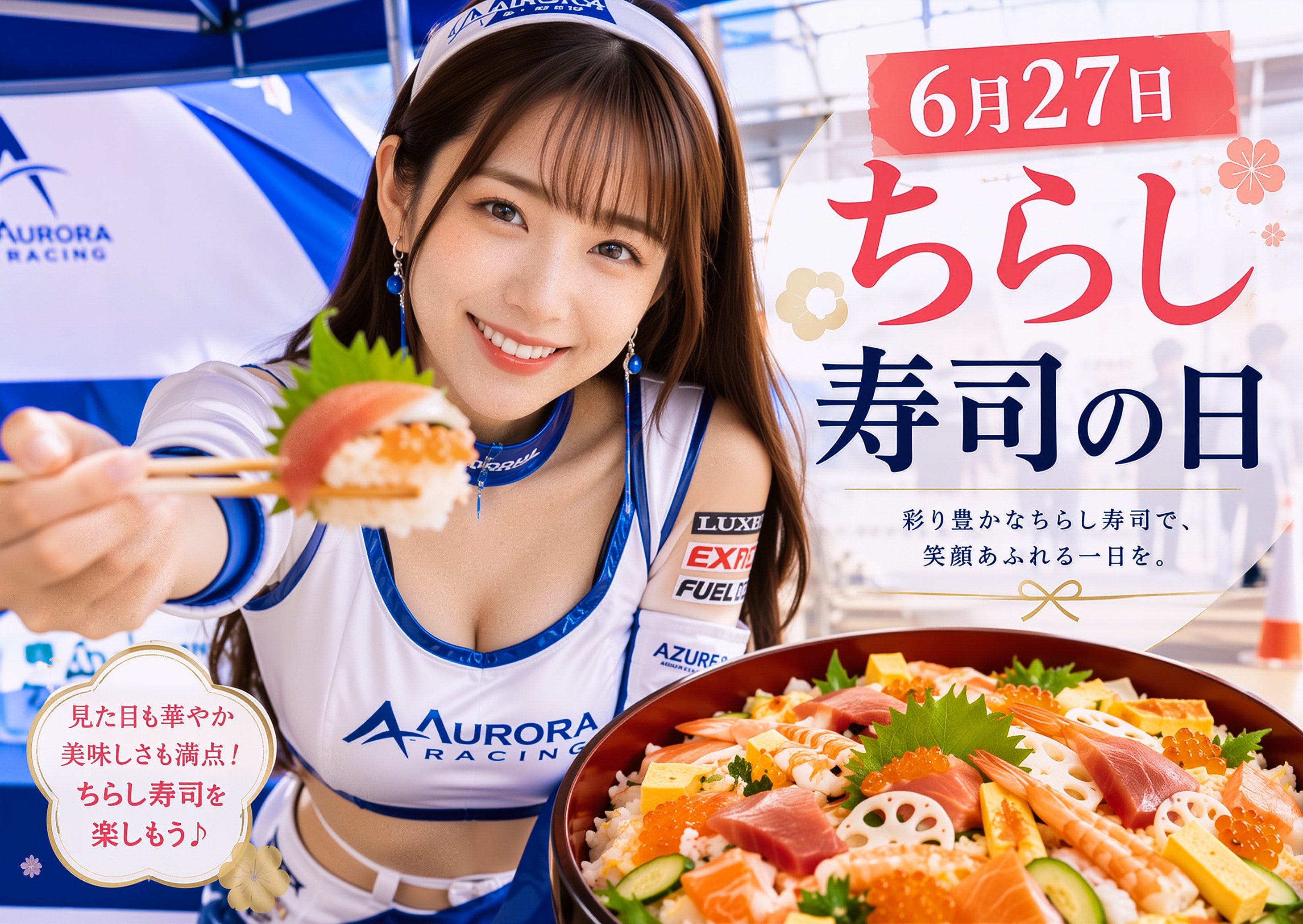 今日の１枚(6月27日)ちらし寿司の日