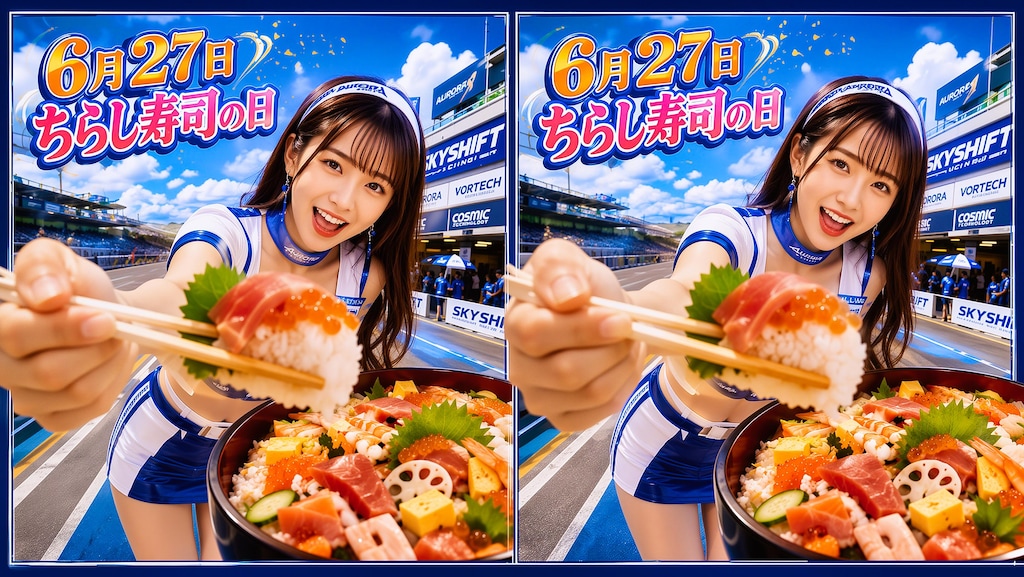 今日の１枚(6月27日)ちらし寿司の日