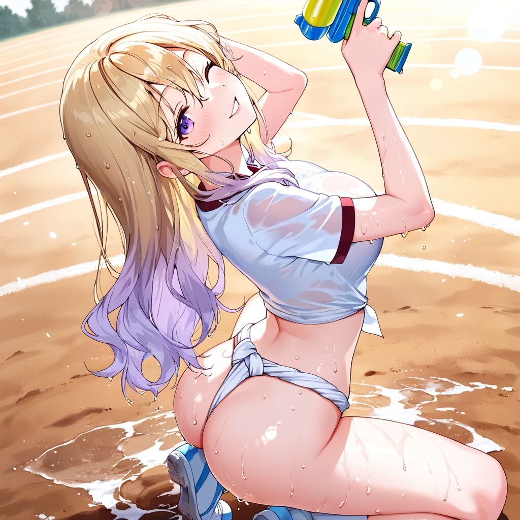 水かけ合戦（R-15）