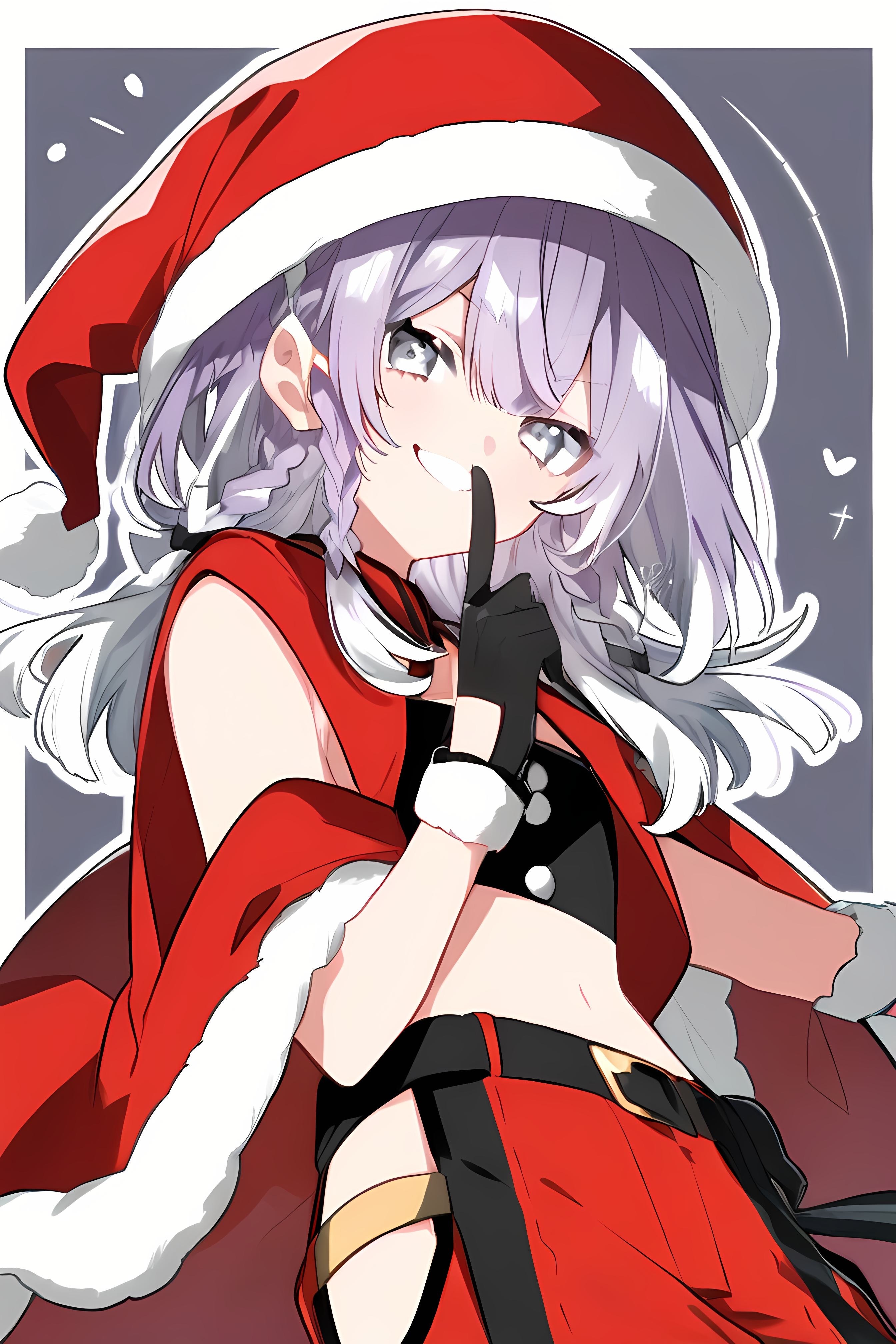 西叢夜湖(サンタコス) | の人気AIイラスト・グラビア