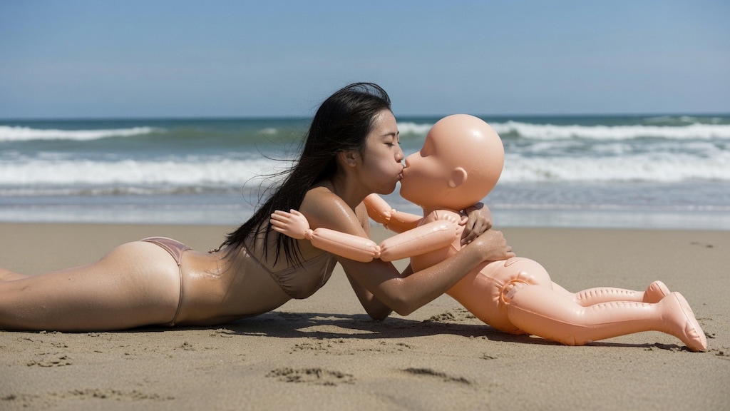 人形浮輪
