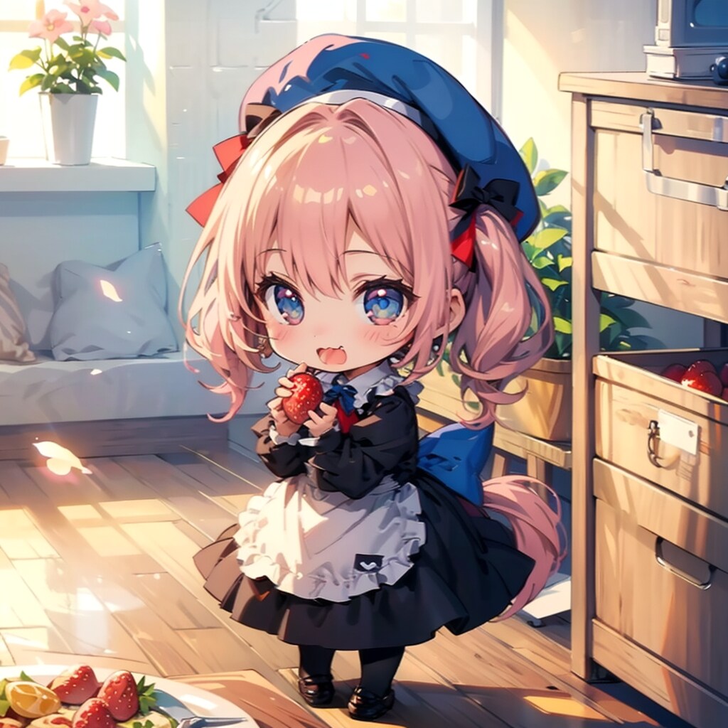 ちびちゃんだ。