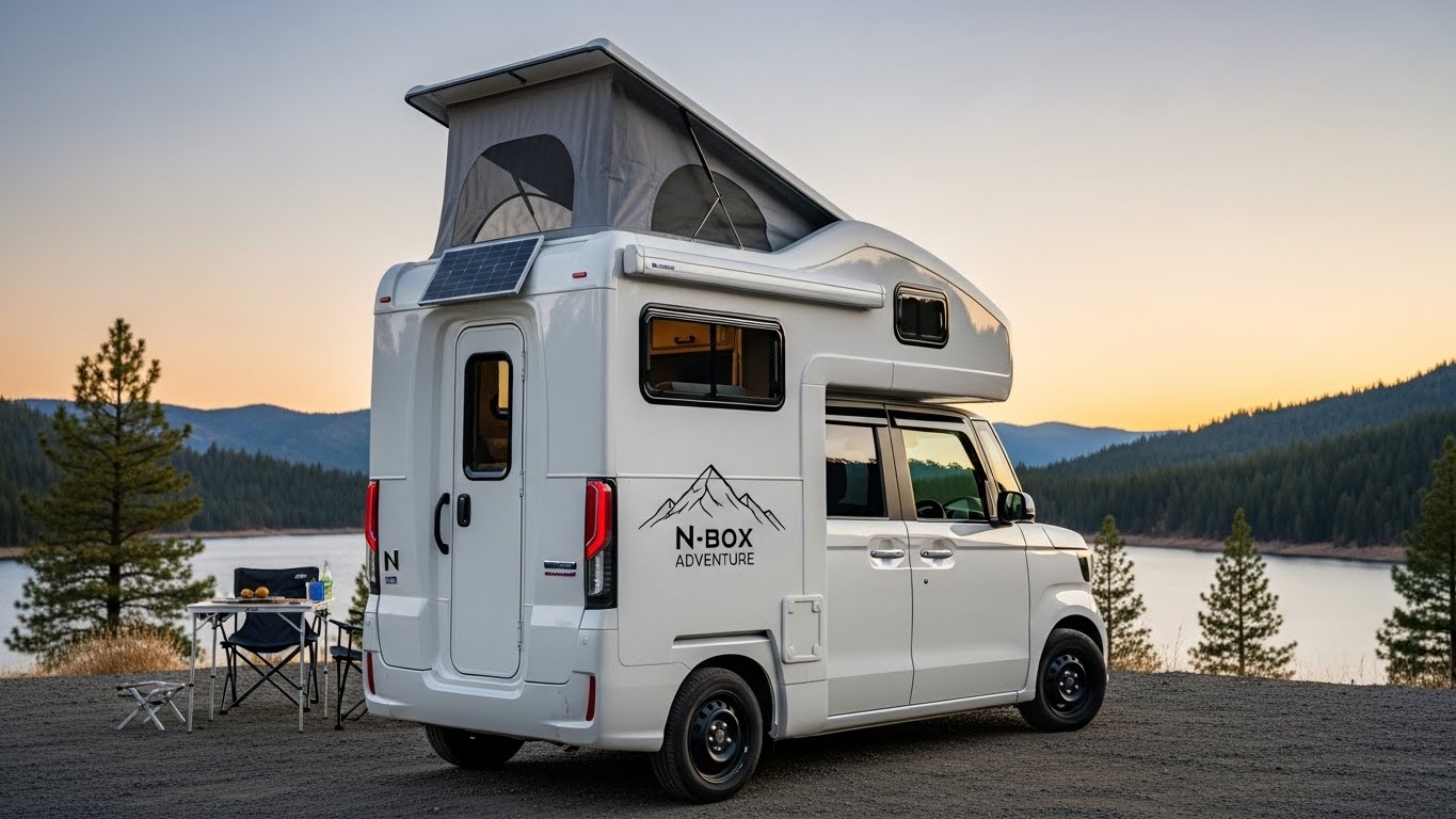 N-BOXキャンピングカー | の人気AIイラスト・グラビア