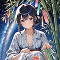七夕の夜空⑧ 2枚目