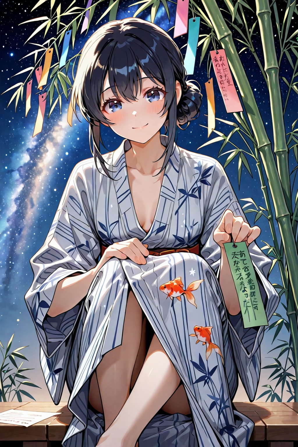 七夕の夜空⑧