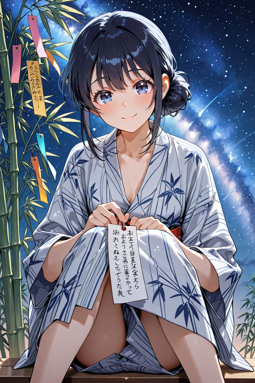 七夕の夜空⑧