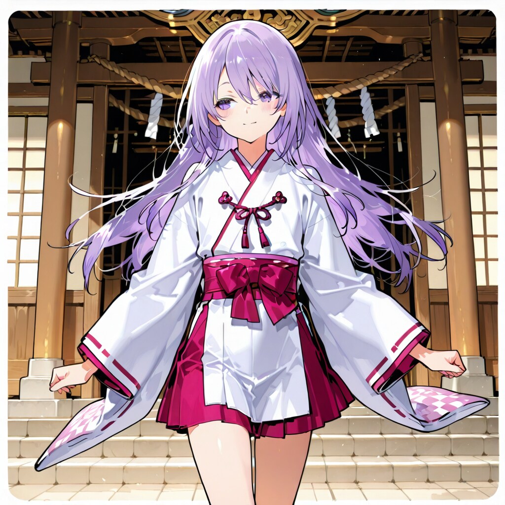 名も無き男の娘：お正月の巫女編