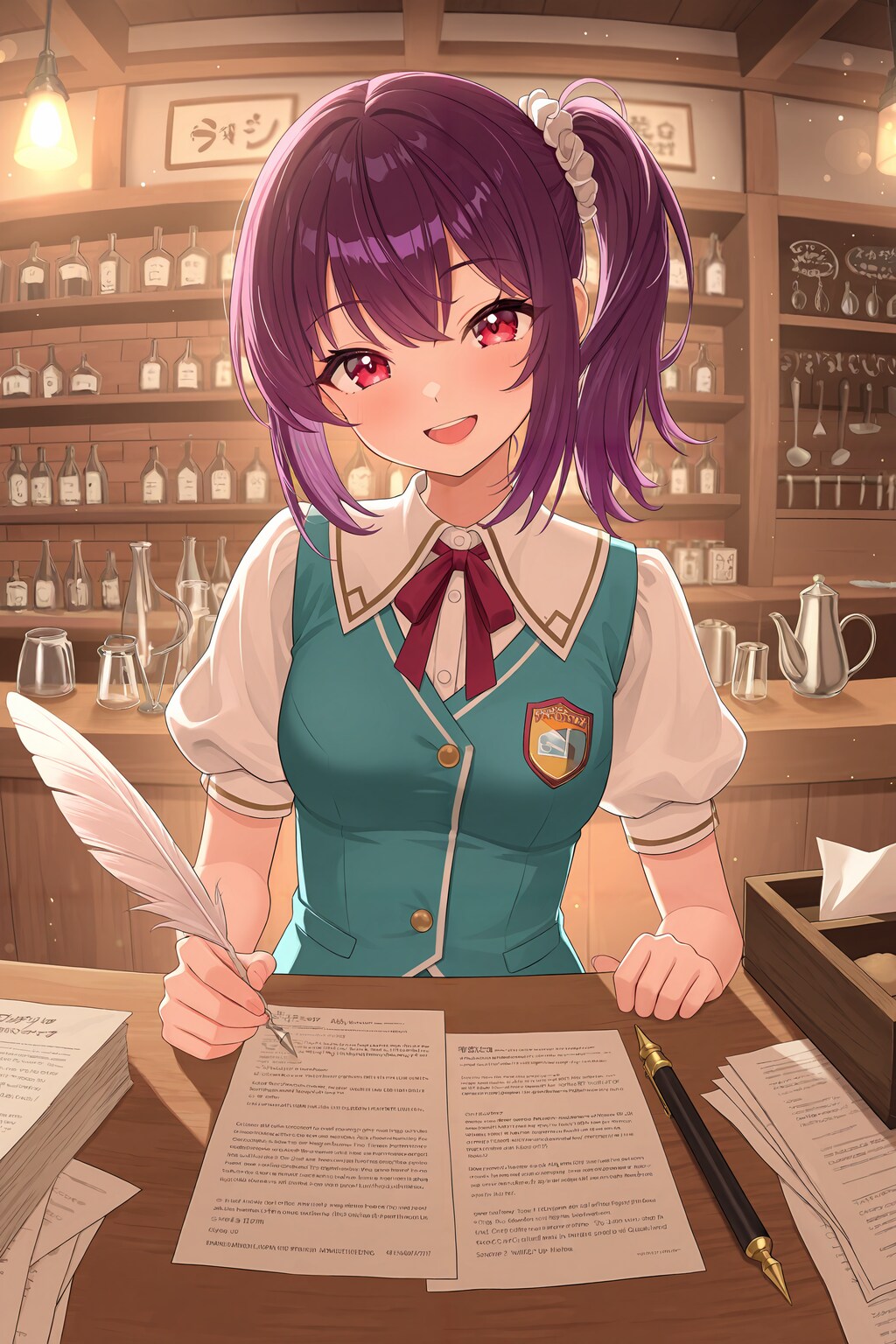 受付はこちらです