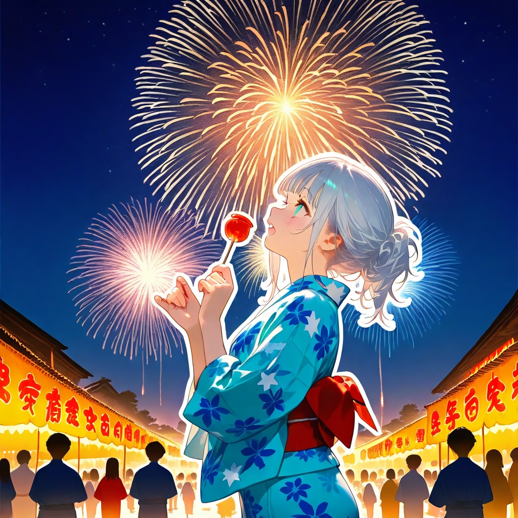 夏祭り | の人気AIイラスト・グラビア