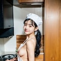 エプロンの下は裸だよ💛（キッチン女子Part1） 10枚目