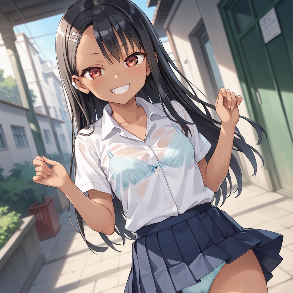 イジらないで、長瀞さん ボツイラスト