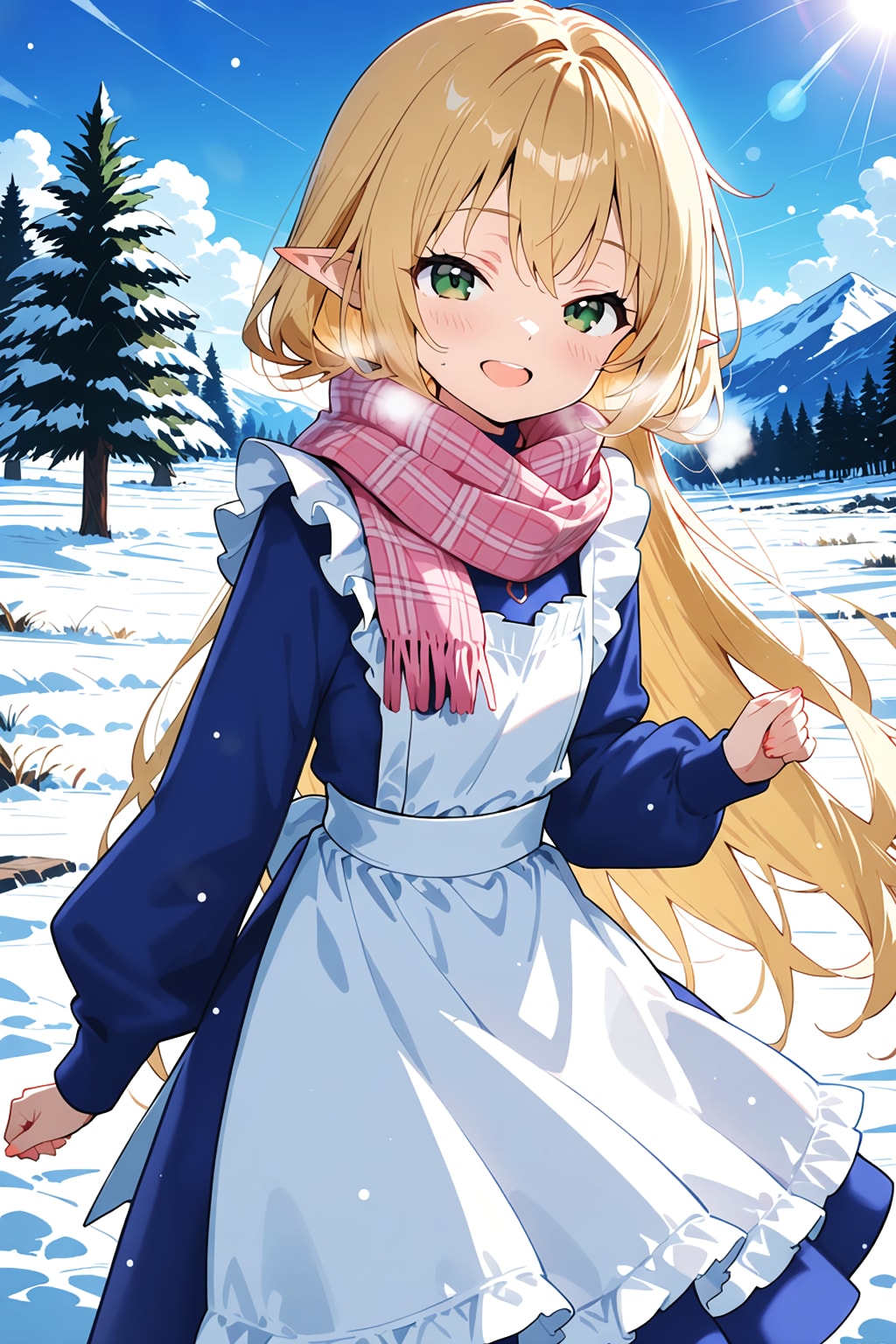 雪原の忘れもの | の人気AIイラスト・グラビア