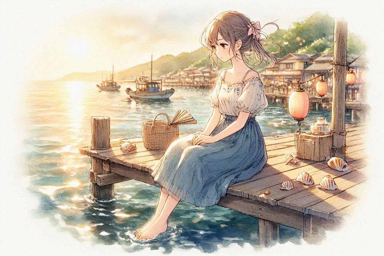 夏の思い出(MAI-Image-2e) | の人気AIイラスト・グラビア