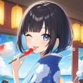 てへぺろ雪女 6枚目