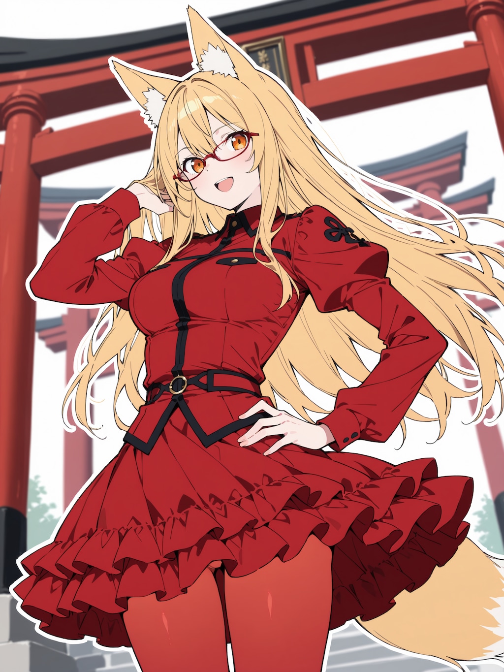 赤いきつねで、いなりの日