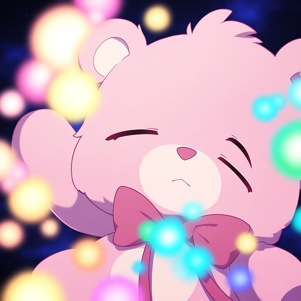 ピンクマ「また明日な〜」