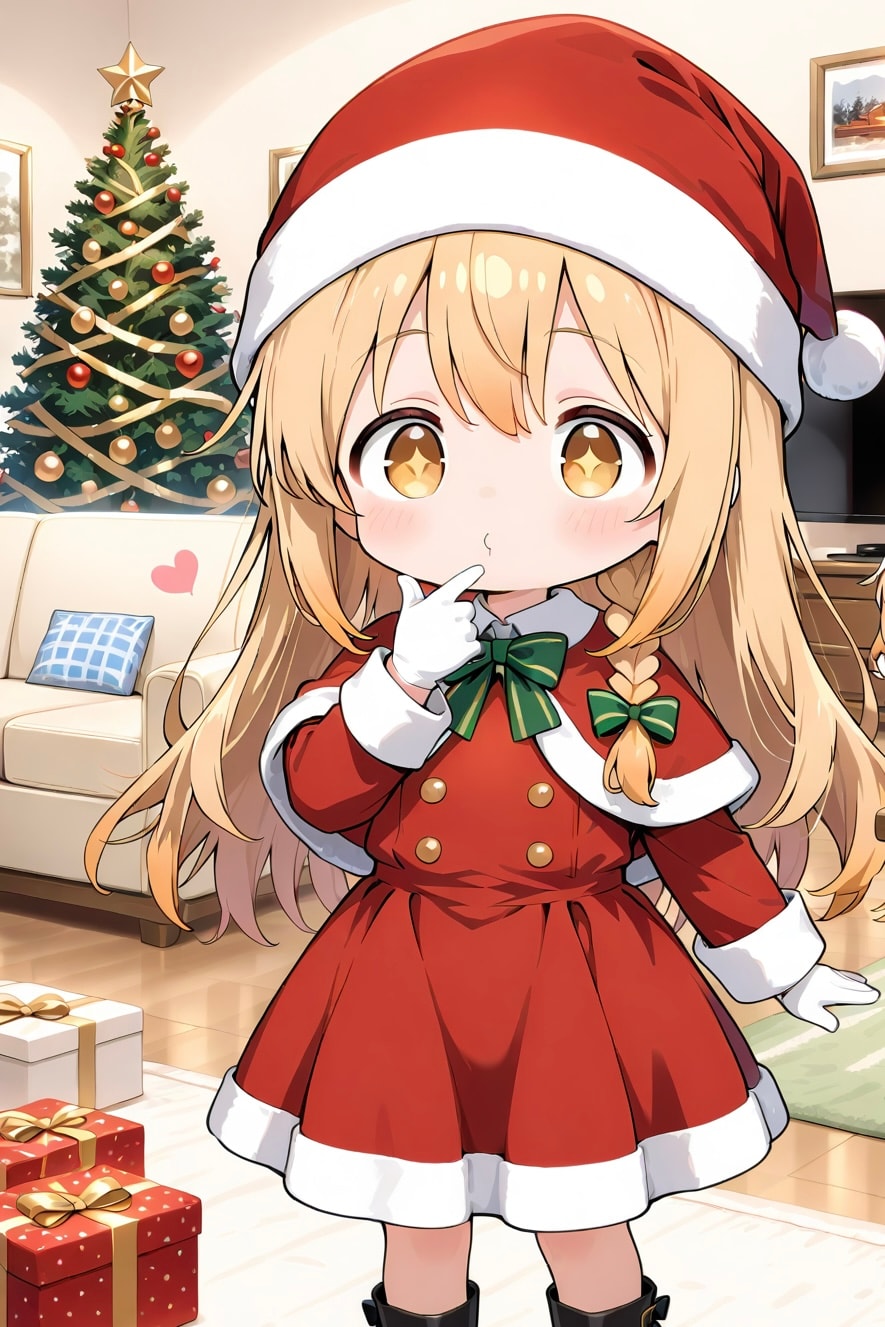 ちびサンタさん | の人気AIイラスト・グラビア