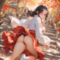 のぞみさん、巫女服2 6枚目