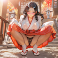 のぞみさん、巫女服2 11枚目