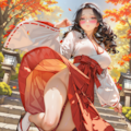 のぞみさん、巫女服2 5枚目