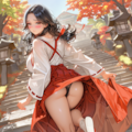 のぞみさん、巫女服2 7枚目