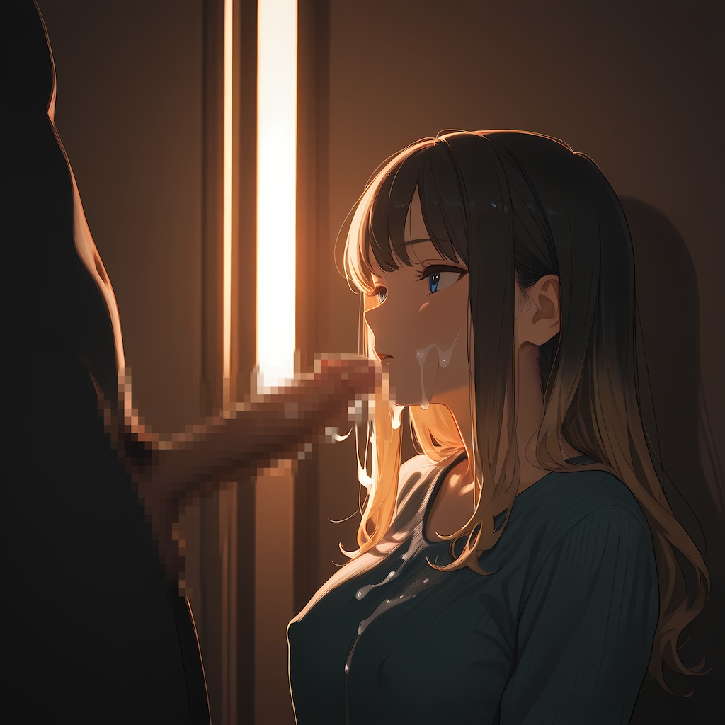 お顔汚し