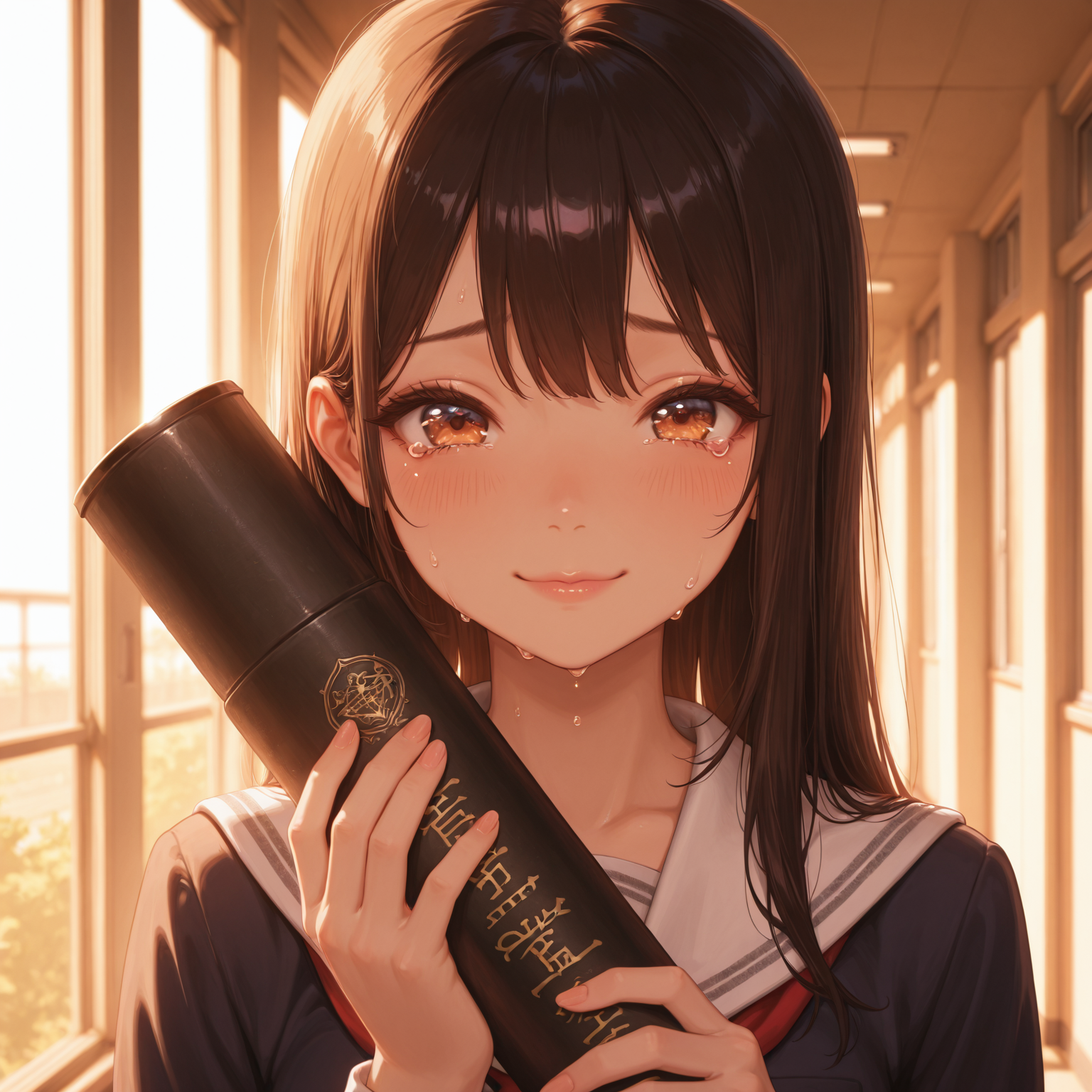 陽光のさよなら、あたたかな涙 | の人気AIイラスト・グラビア