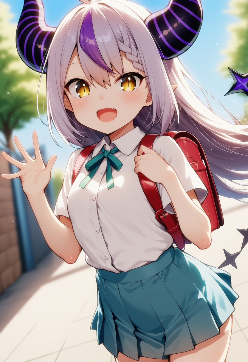 おはよー！（ラプラス・ダークネス） | の人気AIイラスト・グラビア