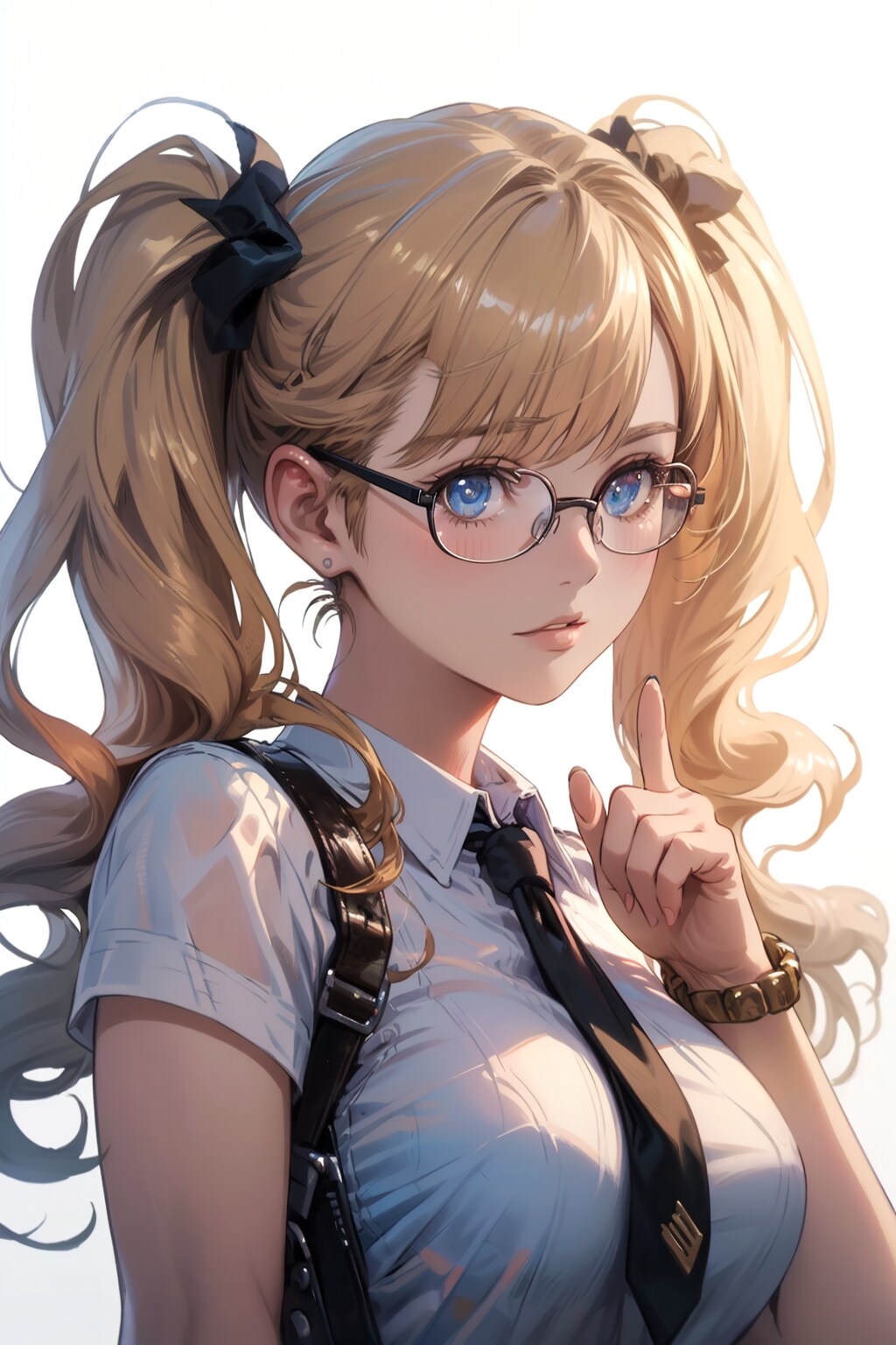 メガネ×ツインテール