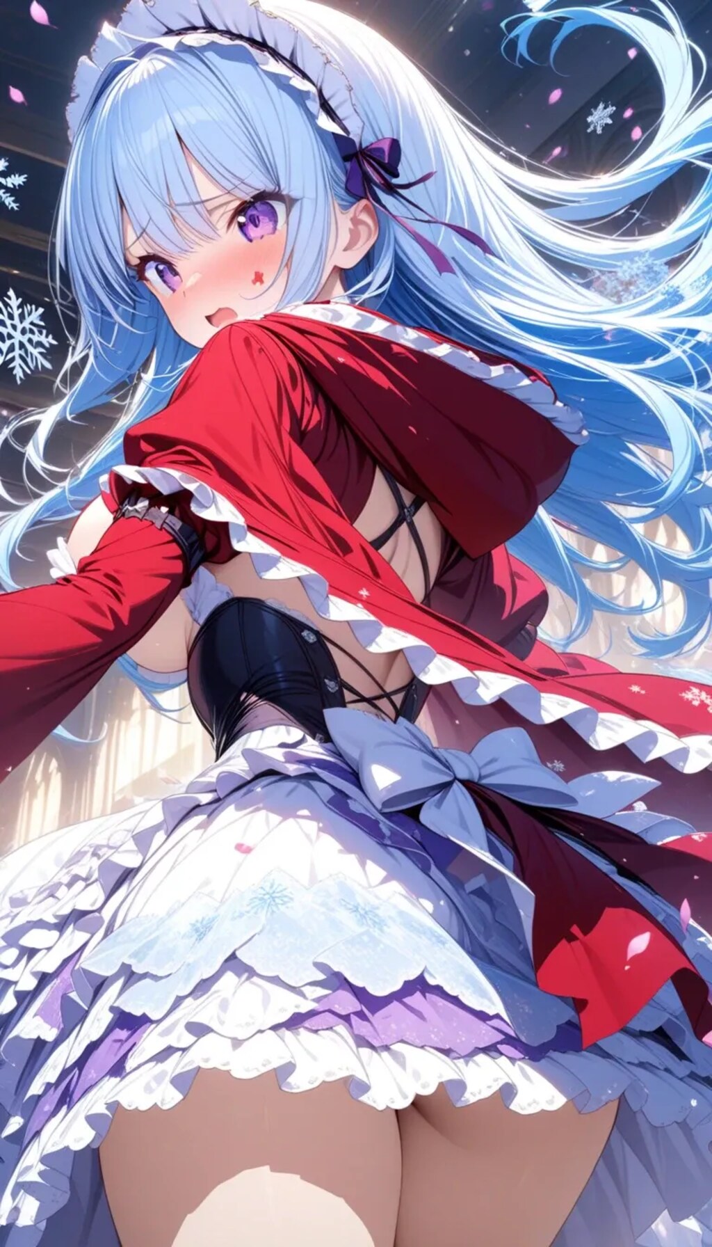 赤ずきんの羽織りを恥じる♡スーパーメイド