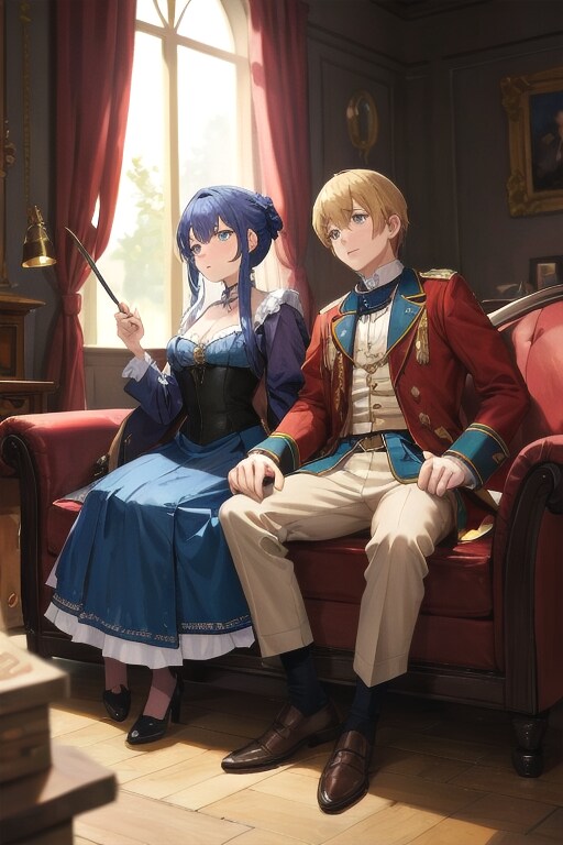 王様オウムと野良ネコの大冒険 | の人気AIイラスト・グラビア