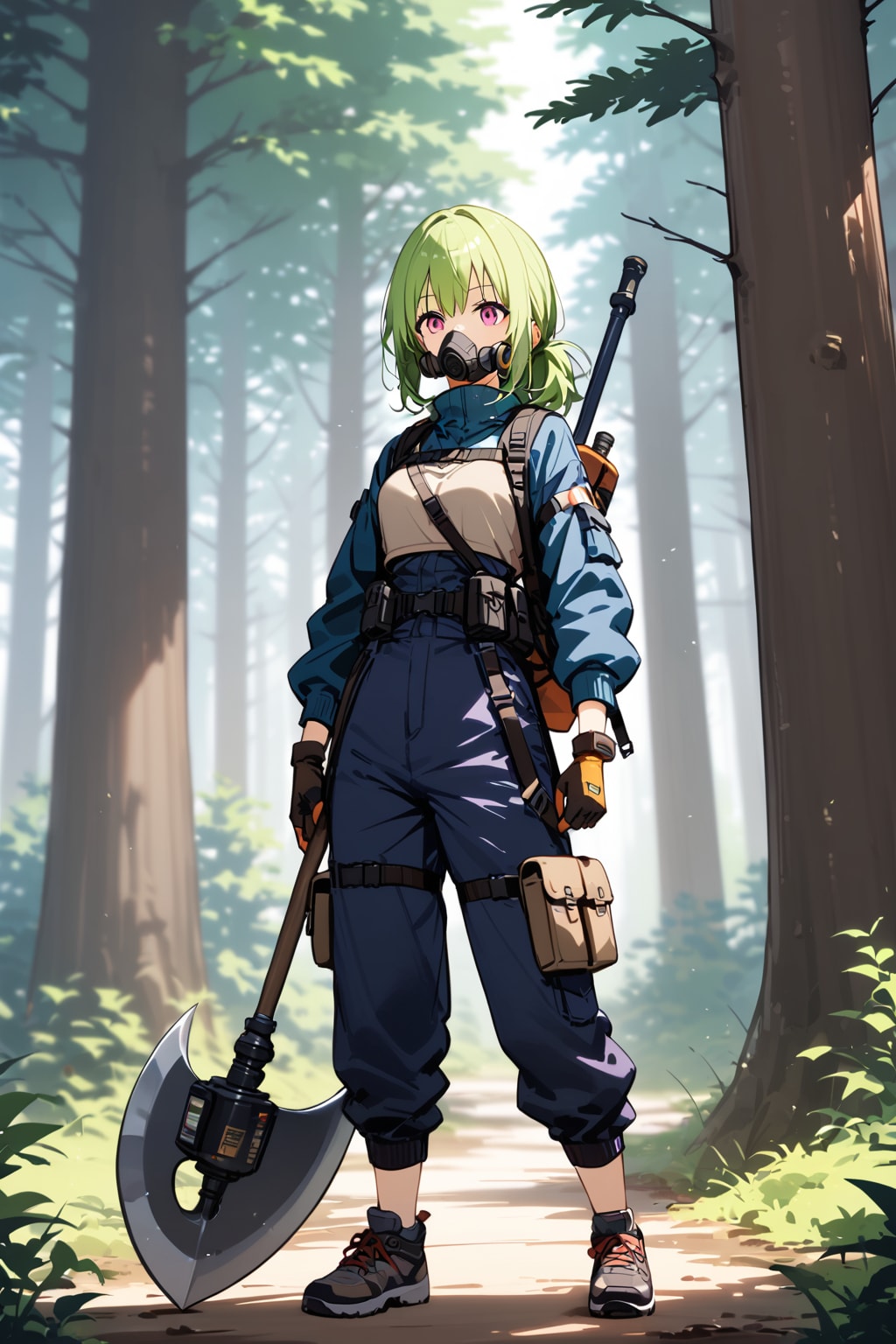 全部切り倒してやる。