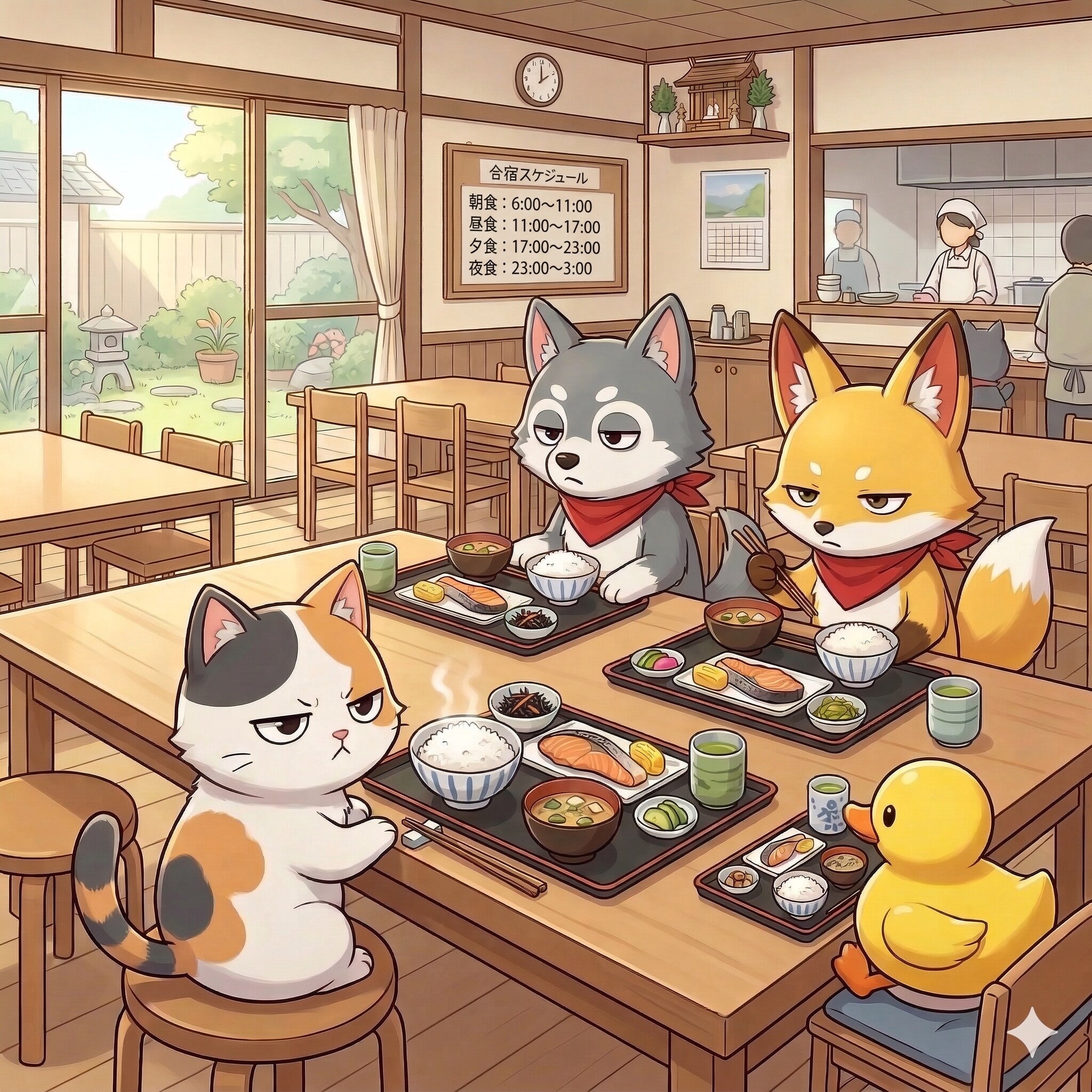 合宿メシ