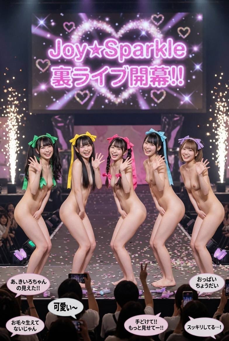 アイドルちゃん🩷⑥ お待たせいたしました‼️ とってもエッチなアイドル裏ライブ開催中❣️