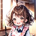 制服エプロン 4枚目