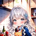 制服エプロン 3枚目