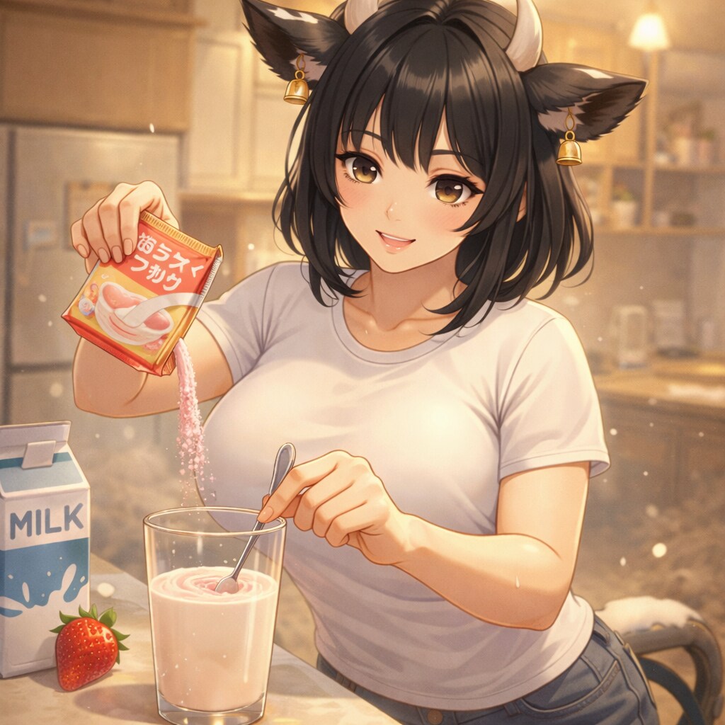 ミルメーク牛娘